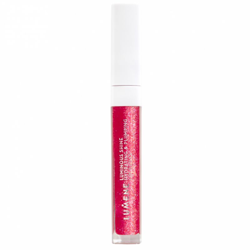 Lumene Luminous Shine Hydrating & Plumping Lip Gloss 5 Bright Rose