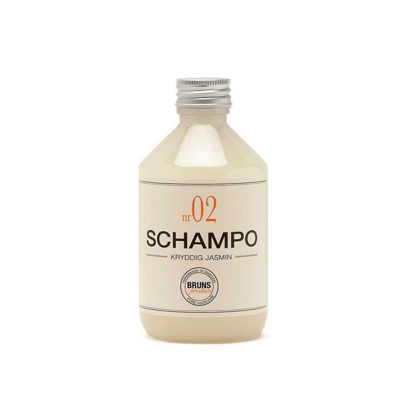 Bruns Products NR02 Spicy Jasmine Shampoo -Kosteuttava Shampoo