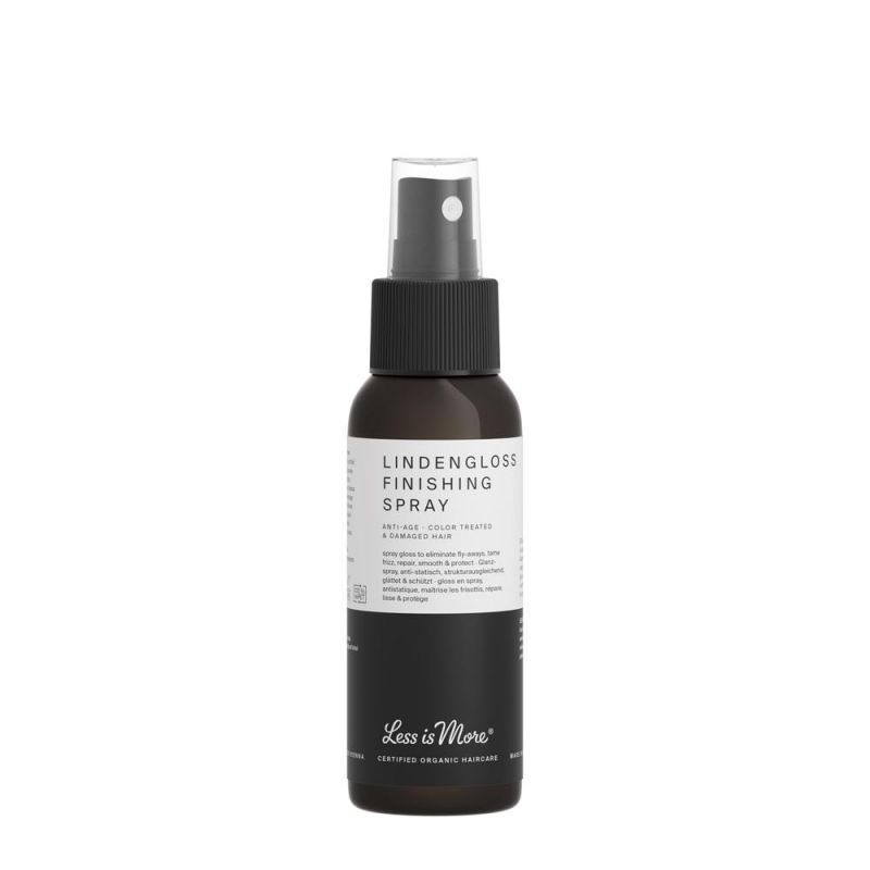 Less is More Lindengloss Finishing Spray – Suojaava Kiiltosuihke Matkakoko 50ml
