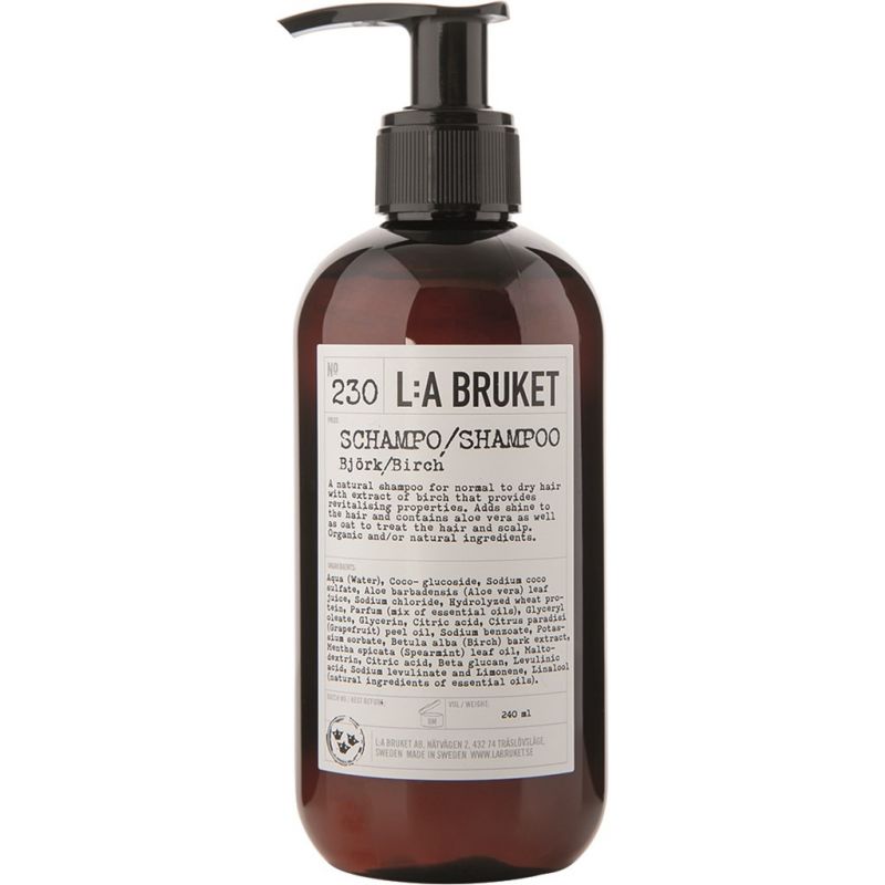 L:A Bruket Schampo Björk  240 ml