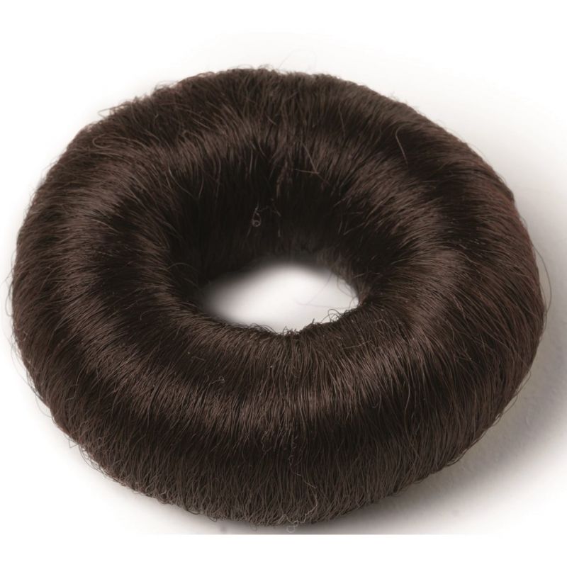 Synthetic Hair Bun Small Brun 73mm