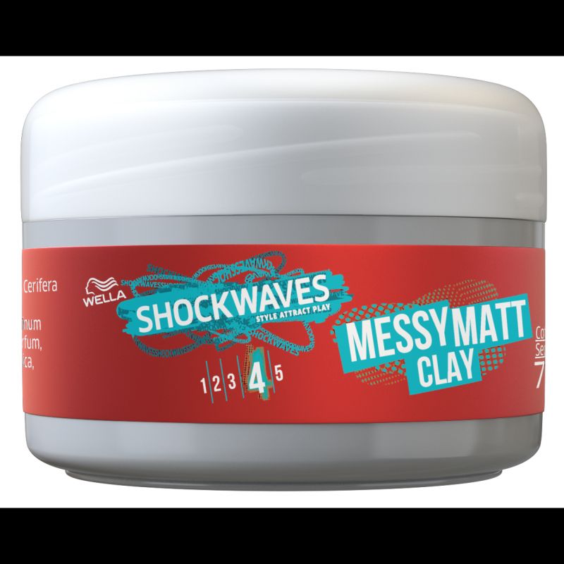 Wella Styling Wella Shockwaves Ultra Effective Go Mate Clay Wax 7