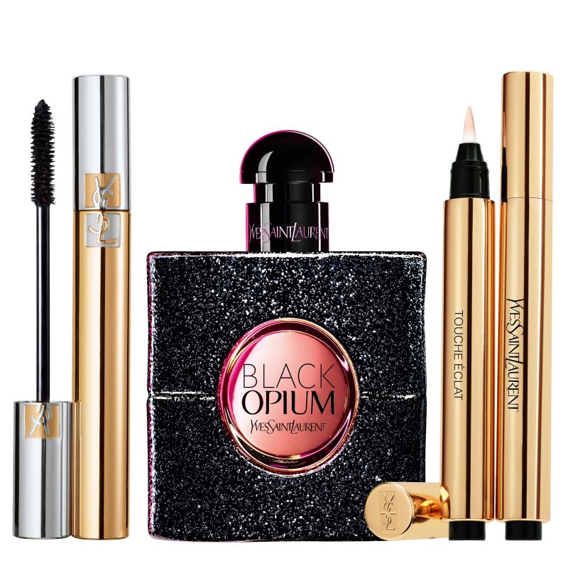Yves Saint Laurent Black Opium + Mascara + TE Stylo Pakkaus