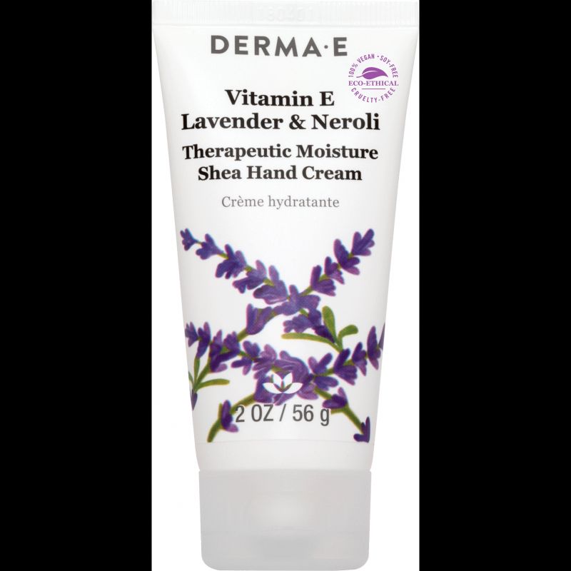 DERMA E Vitamin E Fragrance-Free, Therapeutic Moisture Shea Hand