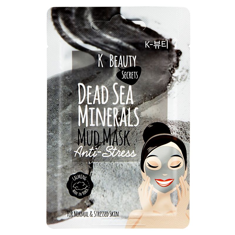 K- Beauty Secrets Dead Sea Minerals Anti Stress Mud Mask 15 g