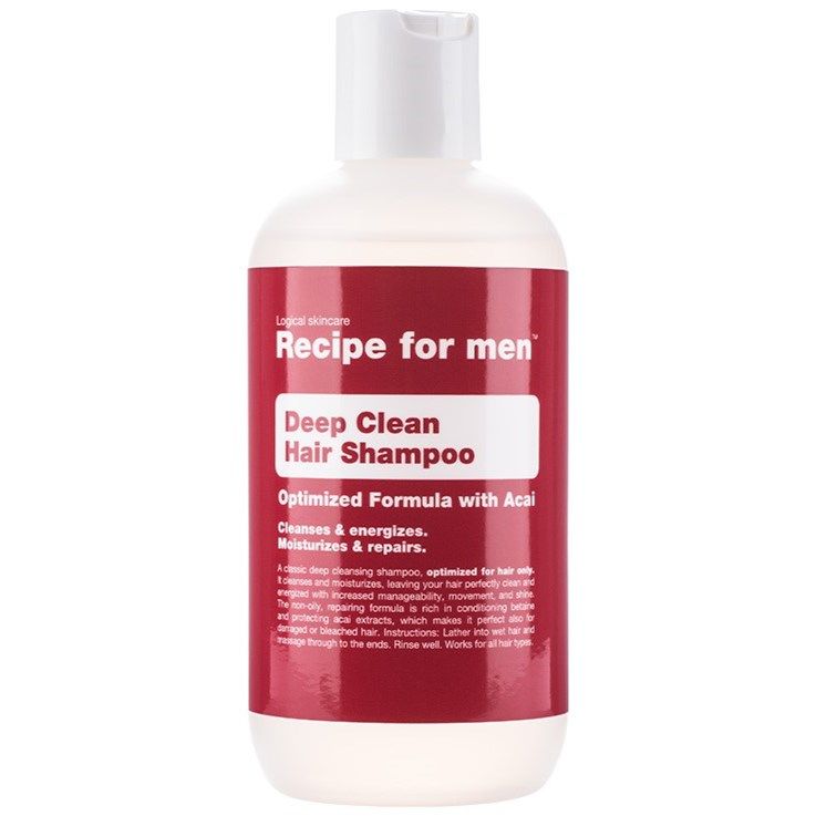 Recipe for men Deep Cleansing shampoo  250 ml