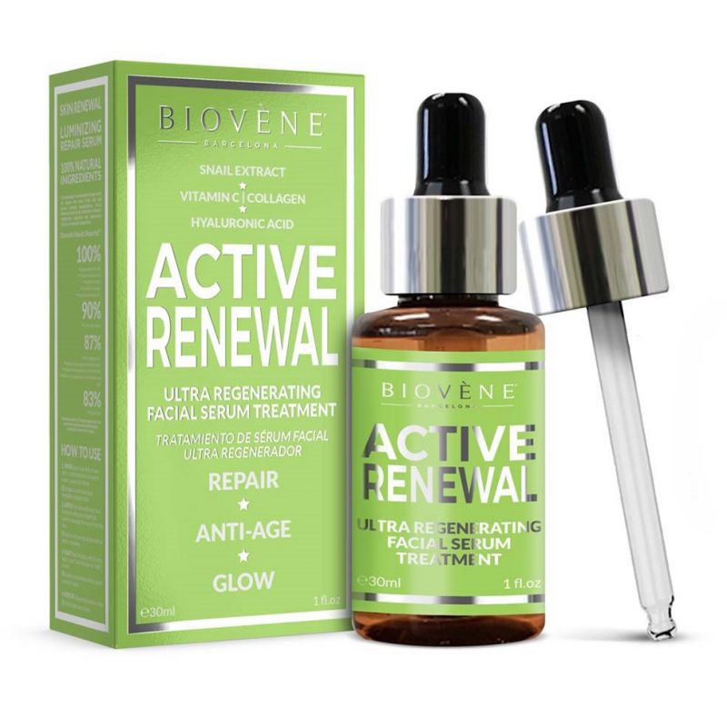 Biovène Star Collection Active Renewal Facial Serum Treatment 30