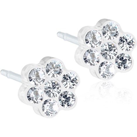 Blomdahl Medical Plastic Daisy 5mm Crystal