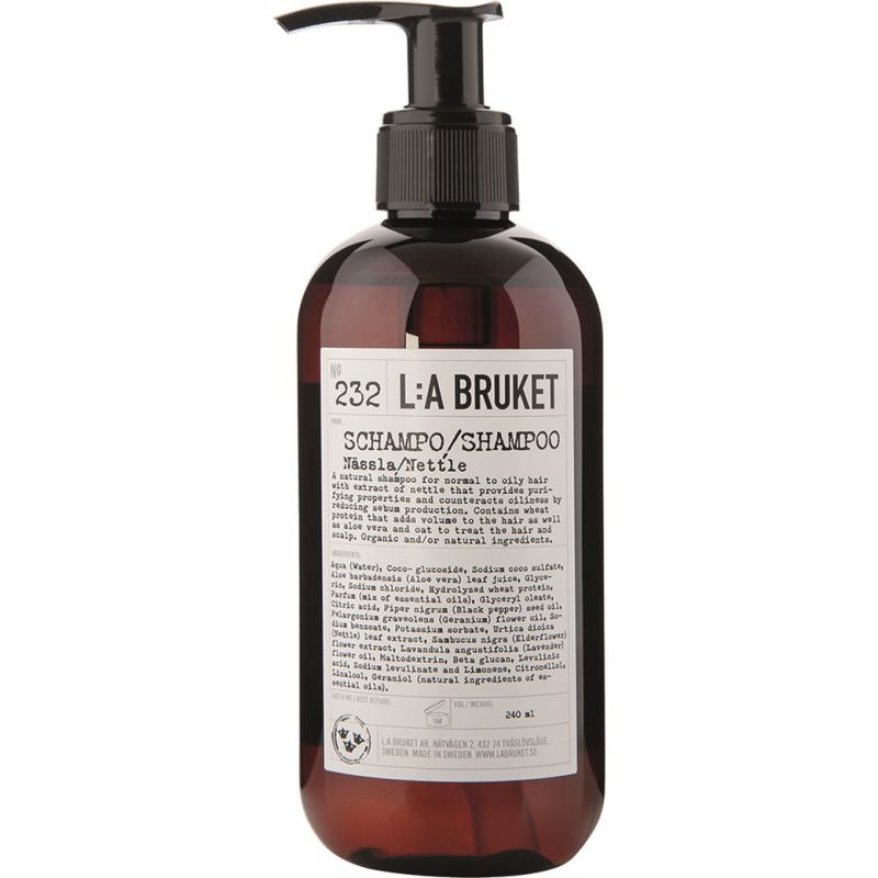L:A Bruket Schampo Nässla 240 ml