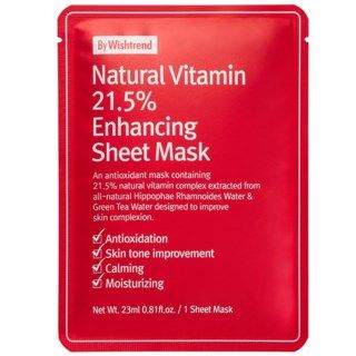 Natural Vitamin 21,5 Enhancing Sheet Mask