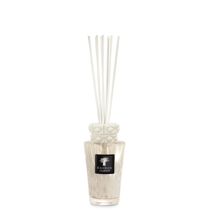 Baobab Collection Totem 250ml White Pearls Luxury Bottle Diffuser Mini