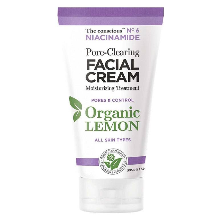 Biovène The Conscious™ Niacinamide Pore-Clearing Facial Cream Organic Lemon 50 ml