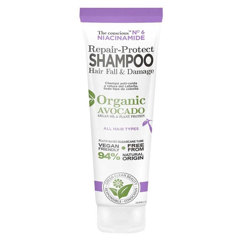 Biovène The Conscious™ Niacinamide Repair-Protect Shampoo Hair Fall & Damage Organic Avocado 225 ml