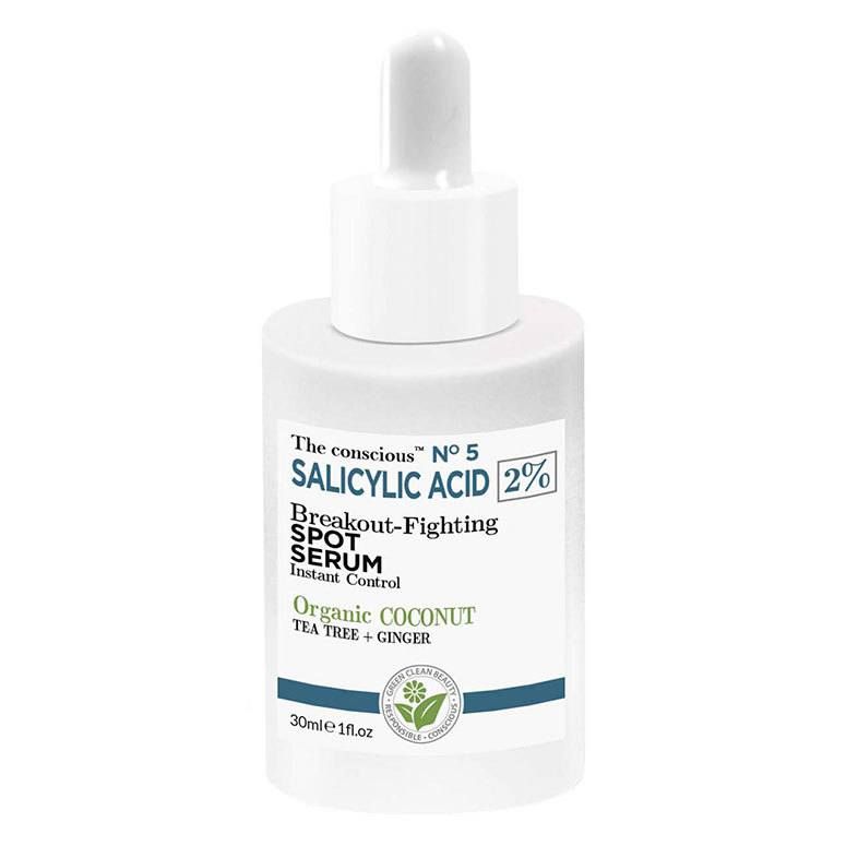 Biovène The Conscious™ Salicylic Acid Breakout-Fighting Spot Serum Organic Coconut 30 ml