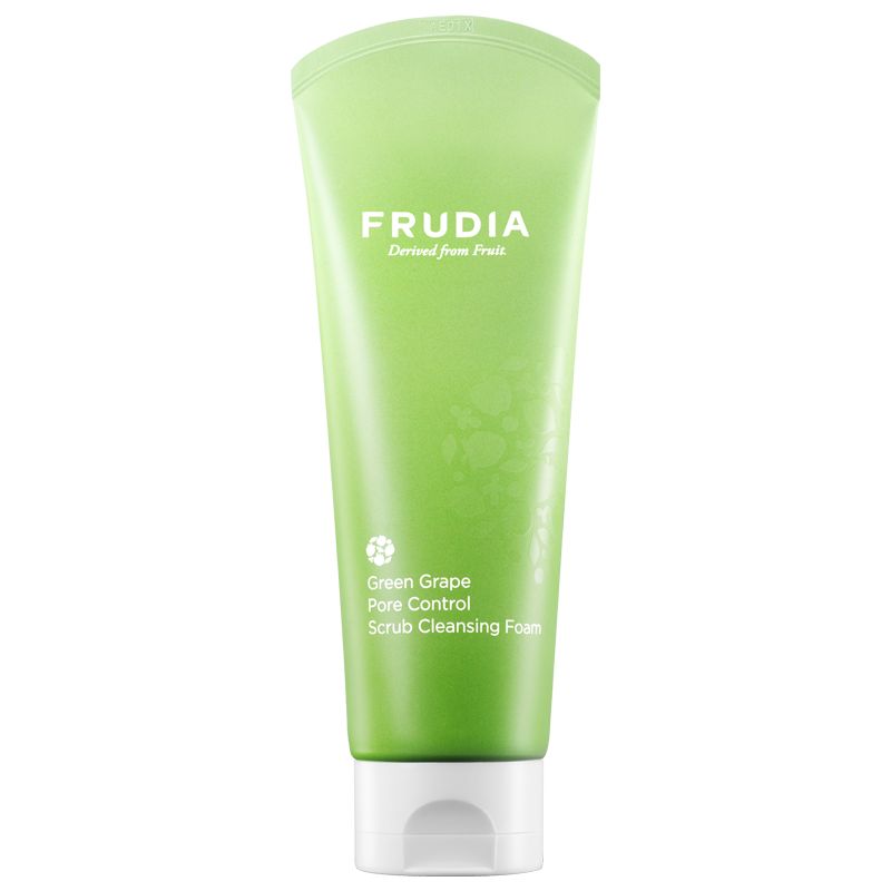 Frudia Green Grape Pore Control Scrub Cleansing Foam