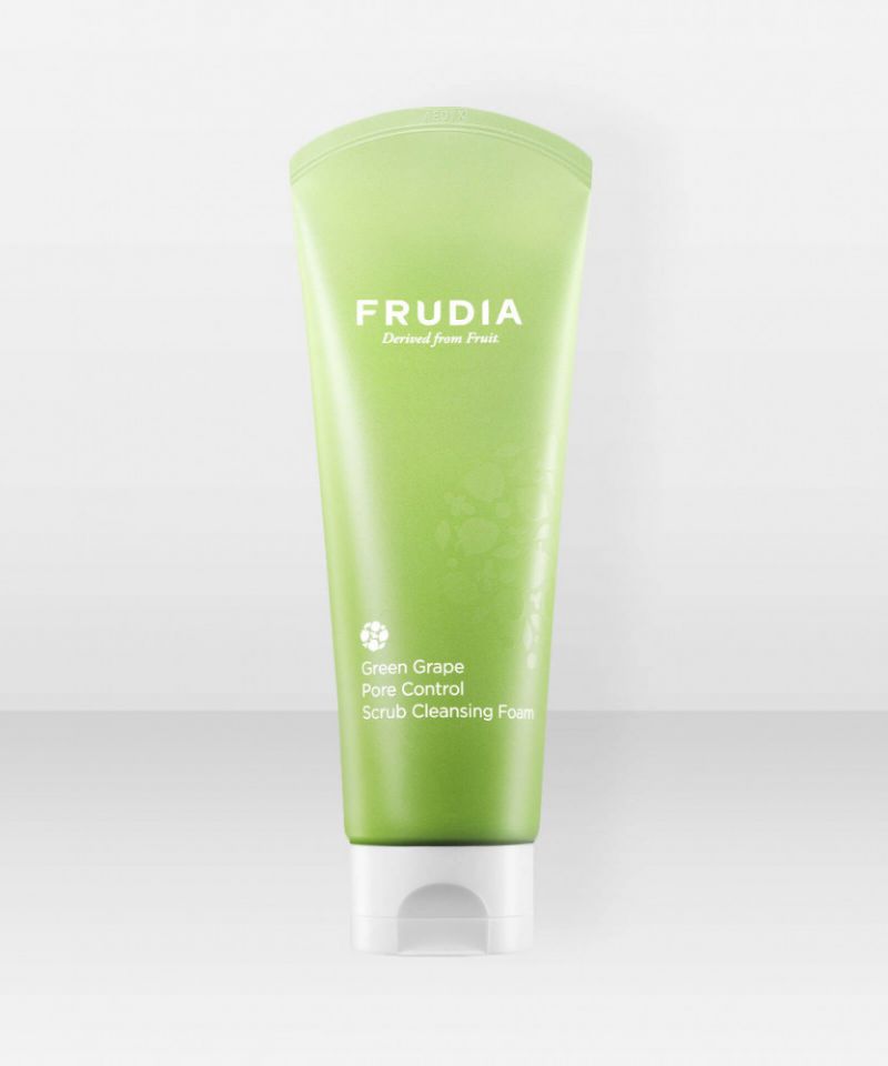 Frudia Green Grape Pore Control Scrub Cleansing Foam 145ml