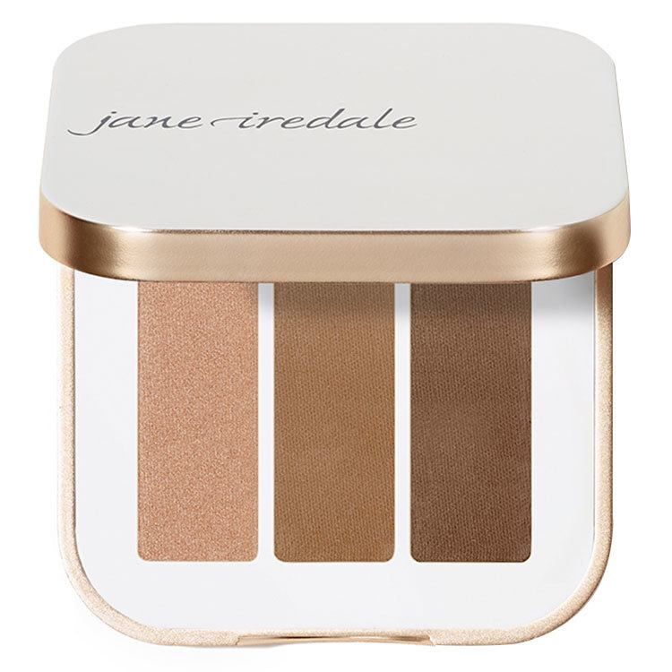 Jane Iredale PurePressed Eyeshadow Triple 3,5 g – Triple Cognac