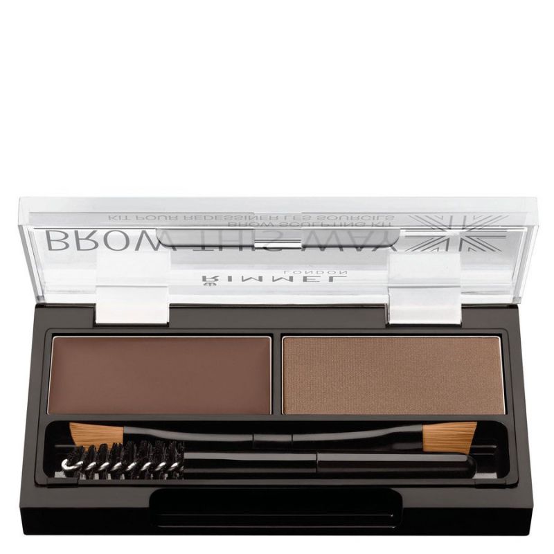 Rimmel London Brow This Way Eyebrow Powder Kit ? Medium Brown