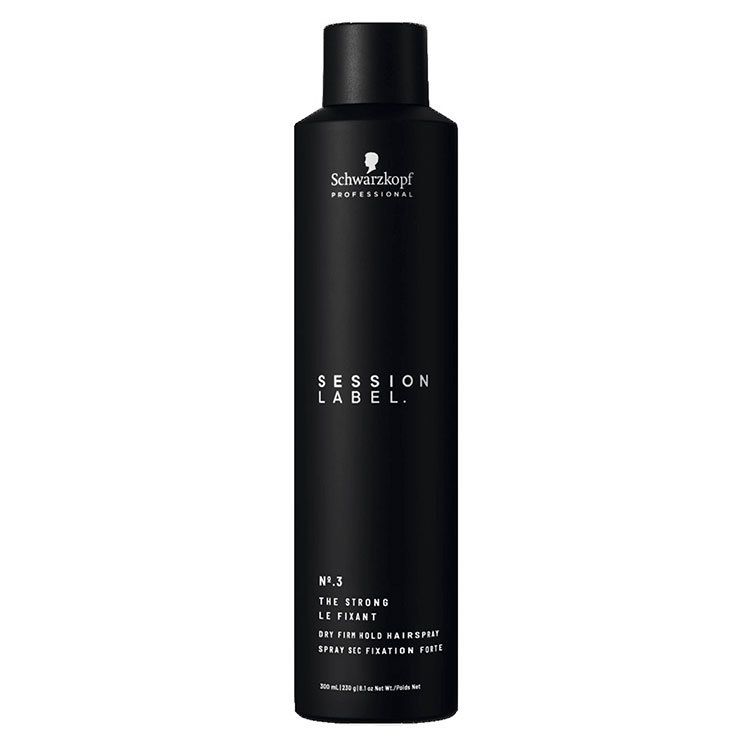 Schwarzkopf Professional Session Label The Strong Dry Firm Hold Hairspray 300 ml