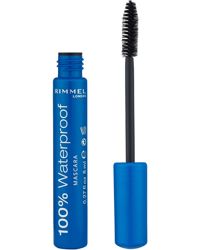 100% Waterproof Mascara, 001 Black