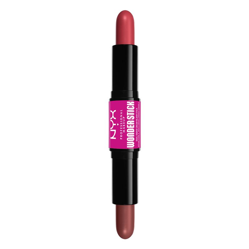 NYX Professional Makeup Wonder Stick Dual-Ended Cream Blush Stick 03 Coral + Deep Peach