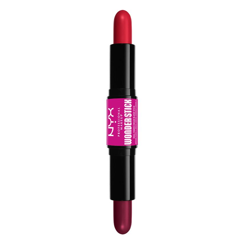 NYX Professional Makeup Wonder Stick Dual-Ended Cream Blush Stick 05 Bright Amber + Fuchsia