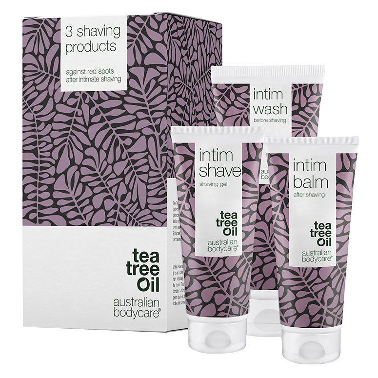 Australian Bodycare 3 Shaving Products Against Red Spots After Intimate Shaving