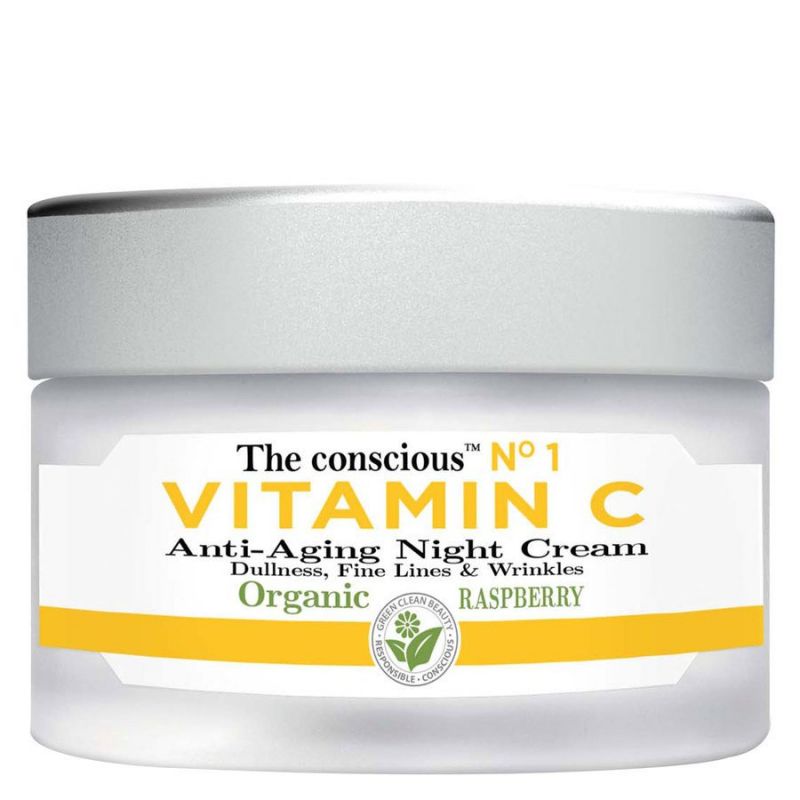 Biovène The Conscious Vitamin C Anti Aging Night Cream Organic Raspberry 50 ml