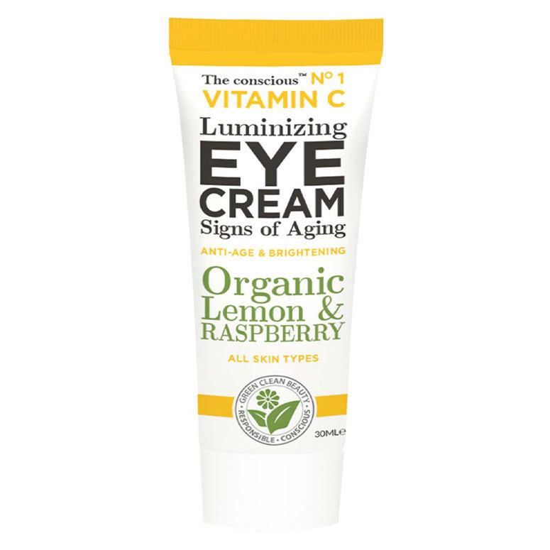 Biovène The Conscious™ Vitamin C Luminizing Eye Cream Organic Lemon & Raspberry 30 ml