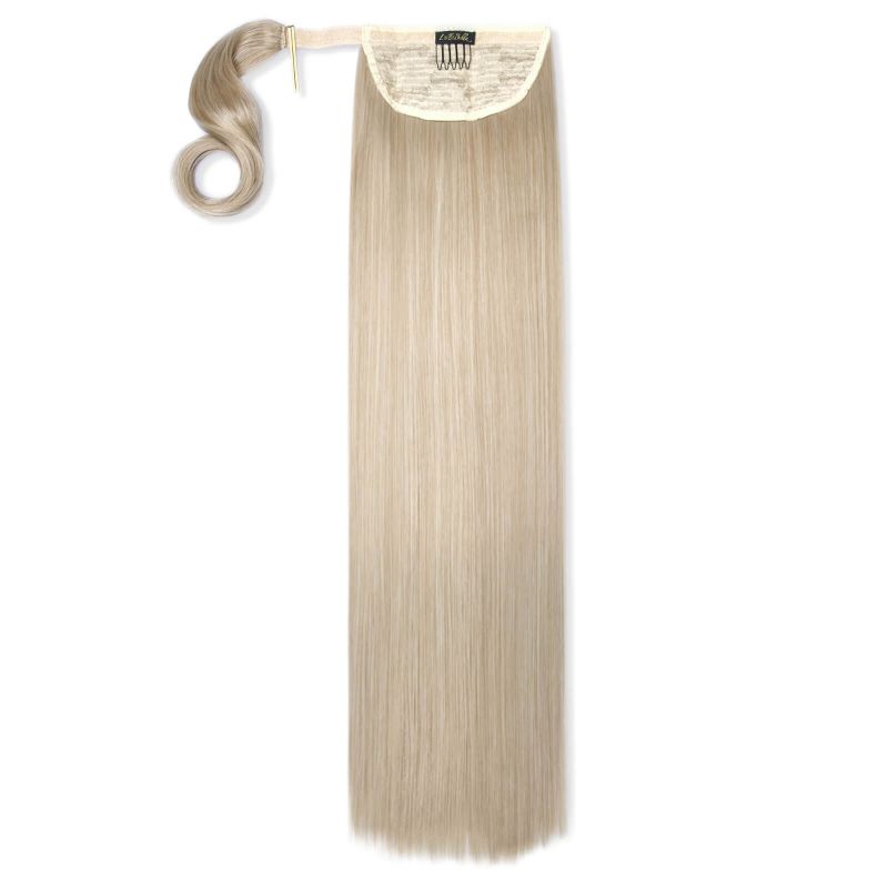 LullaBellz Grande 26 Straight Wrap Around Pony (Various Shades) - California Blonde