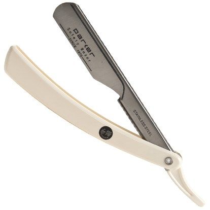 Parker Shaving 34R Ivory Shavette Barber Razor