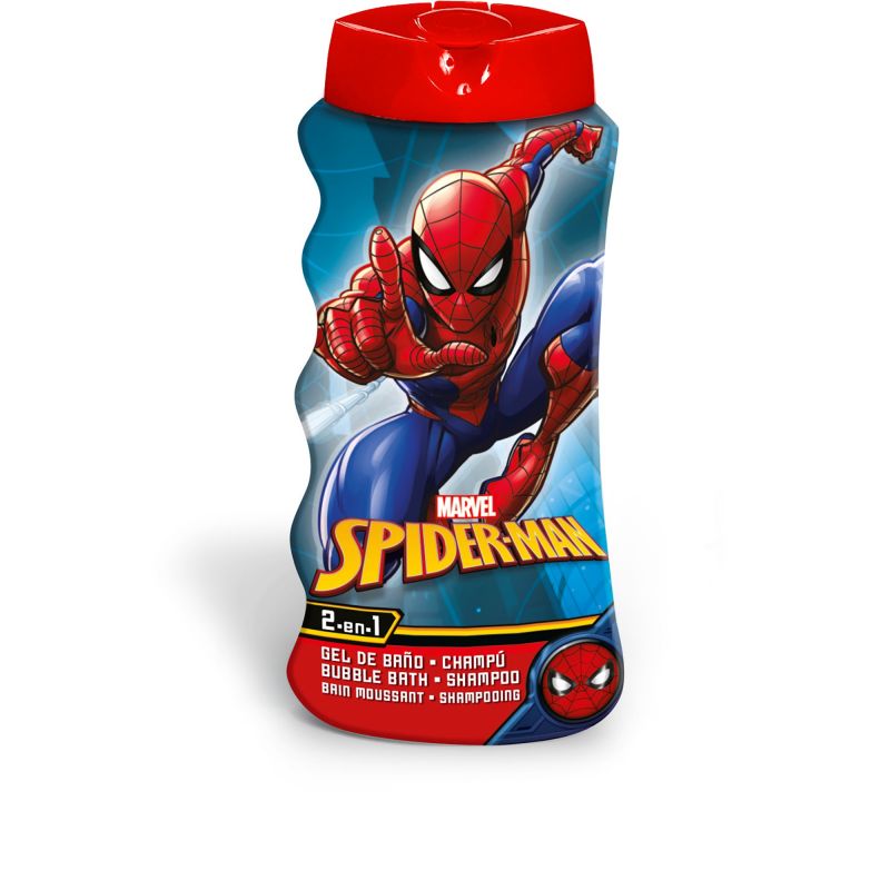 2-in-1 Bubble Bath - Shampoo Spiderman 475 ml
