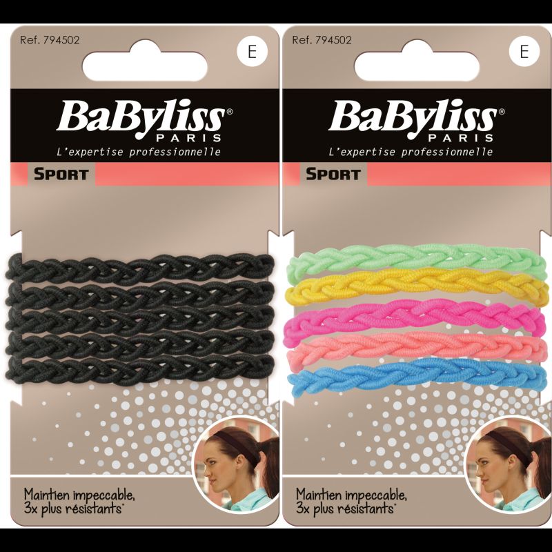 BaByliss Paris Accessories Sport Hiuslenkki 5 kpl