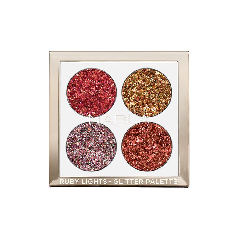 NABLA Glitter Palette Ruby Lights