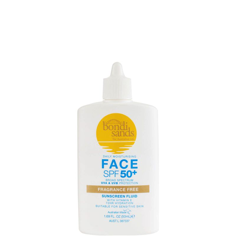 Bondi Sands SPF 50+ Fragrance Free 5 Star Face Fluid 50ml