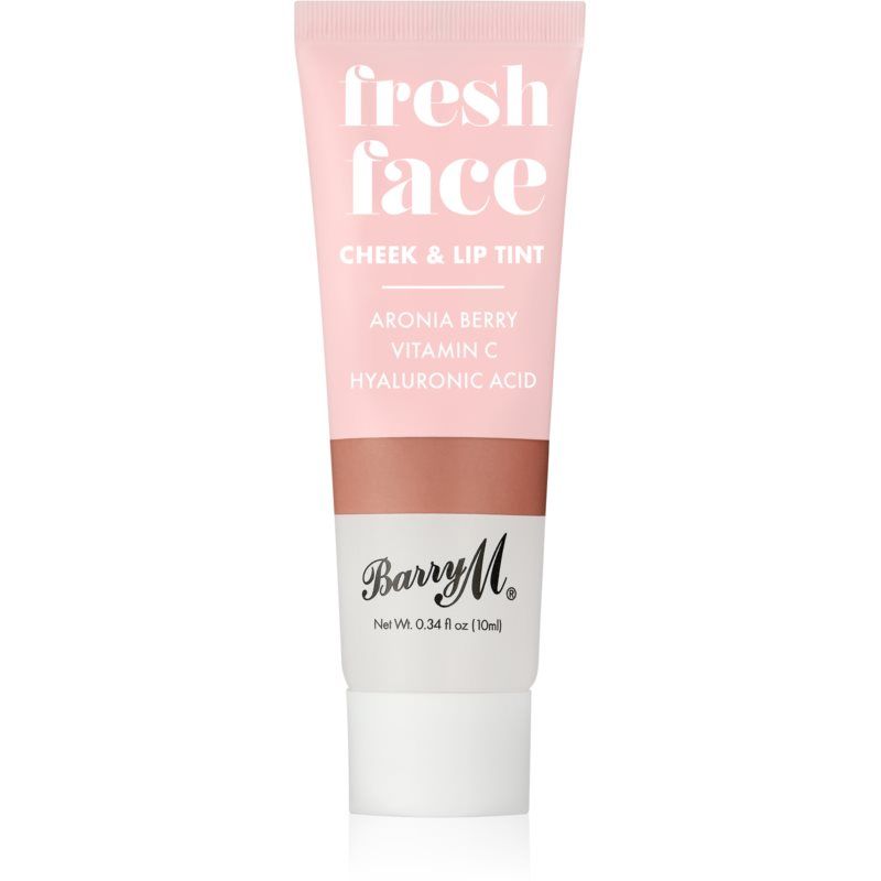 Barry M Fresh Face Nestemäinen Poskipuna ja Huulikiilto Sävy Caramel Kiss 10 ml