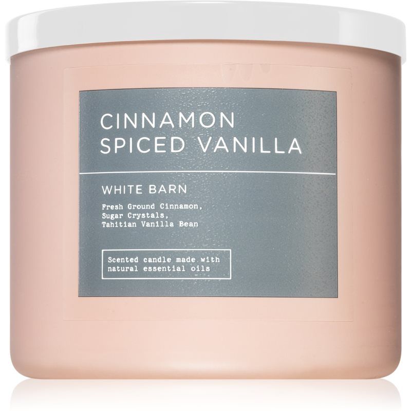 Bath & Body Works Cinnamon Spiced Vanilla Tuoksukynttilä 411 g