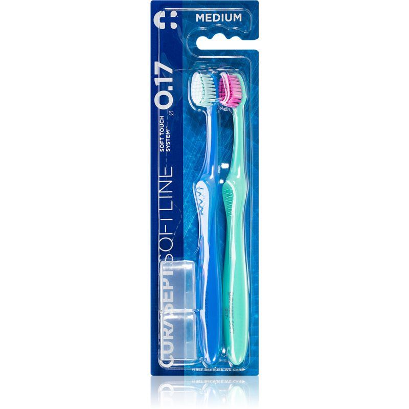Curasept Softline 0.17 Medium 2pack Hammasharja 2 kpl