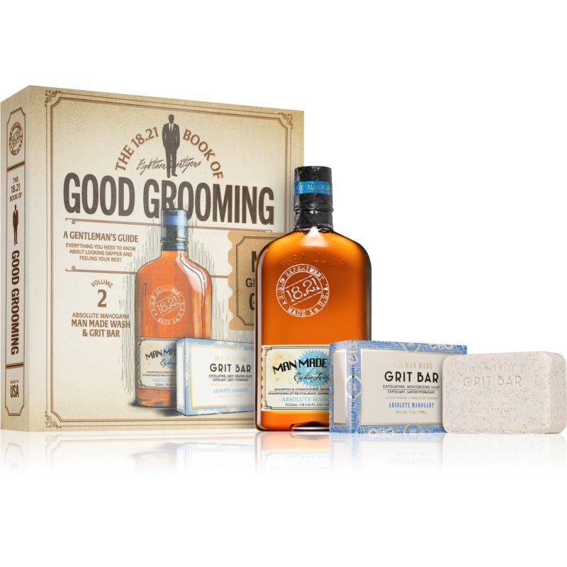18.21 Man Made Book of Good Grooming Volume 2 lahjasetti (Miehille)