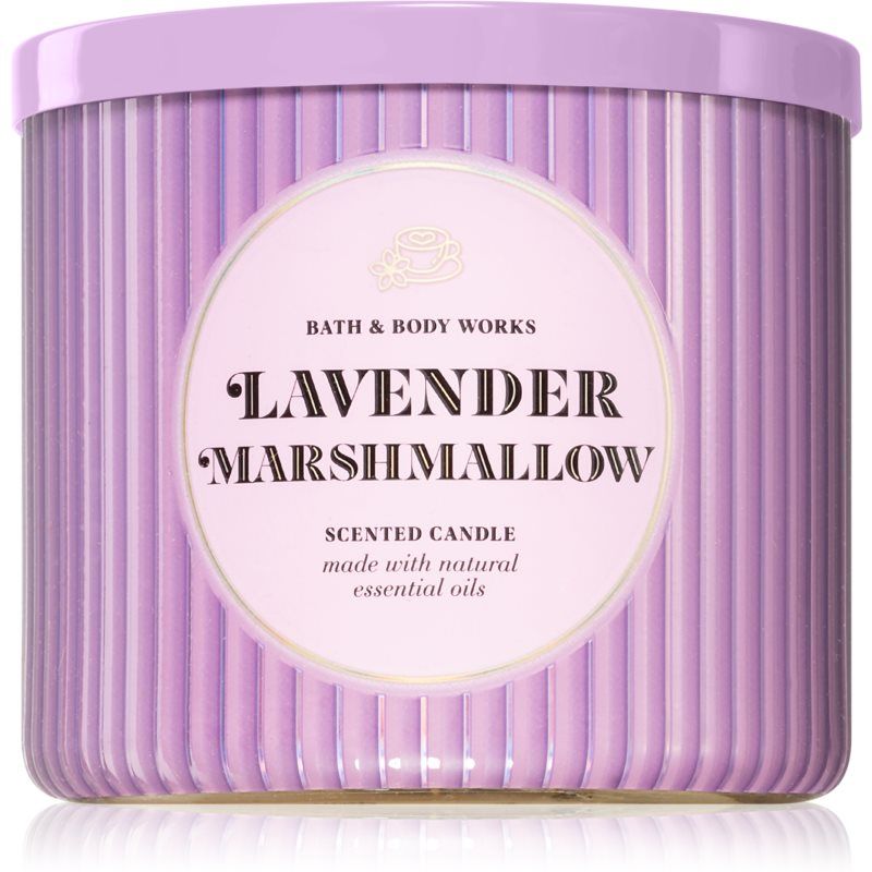 Bath & Body Works Lavender Marshmallow Tuoksukynttilä 411 g