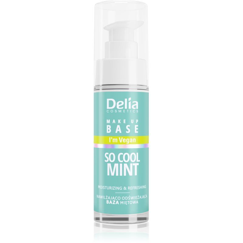 Delia Cosmetics So Cool Mint kosteuttava meikinpohjustusvoide 30 ml