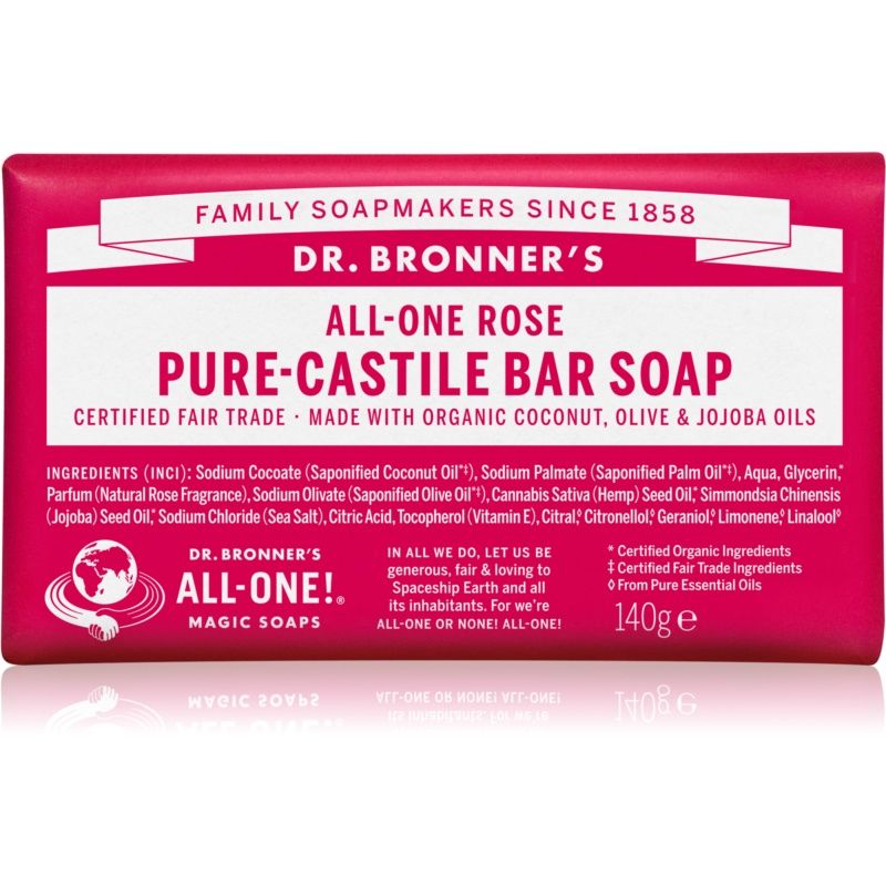 Dr. Bronner’s Rose Palasaippua 140 g