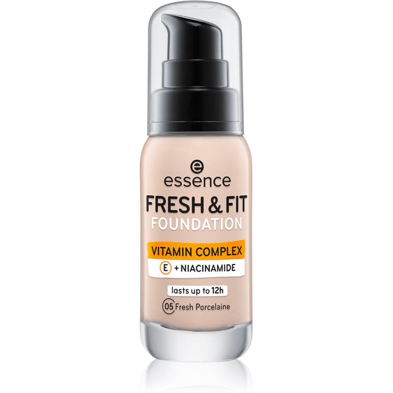 Essence Fresh & Fit Nestemäinen Meikkivoide Sävy 05 Fresh Porcelaine 30 ml