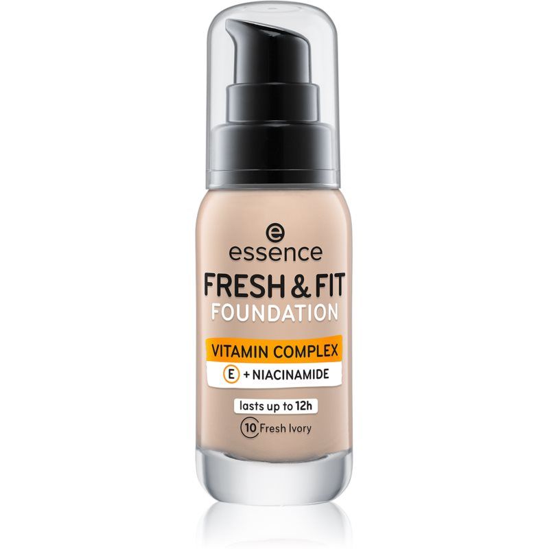 Essence Fresh & Fit Nestemäinen Meikkivoide Sävy 10 Fresh Ivory 30 ml