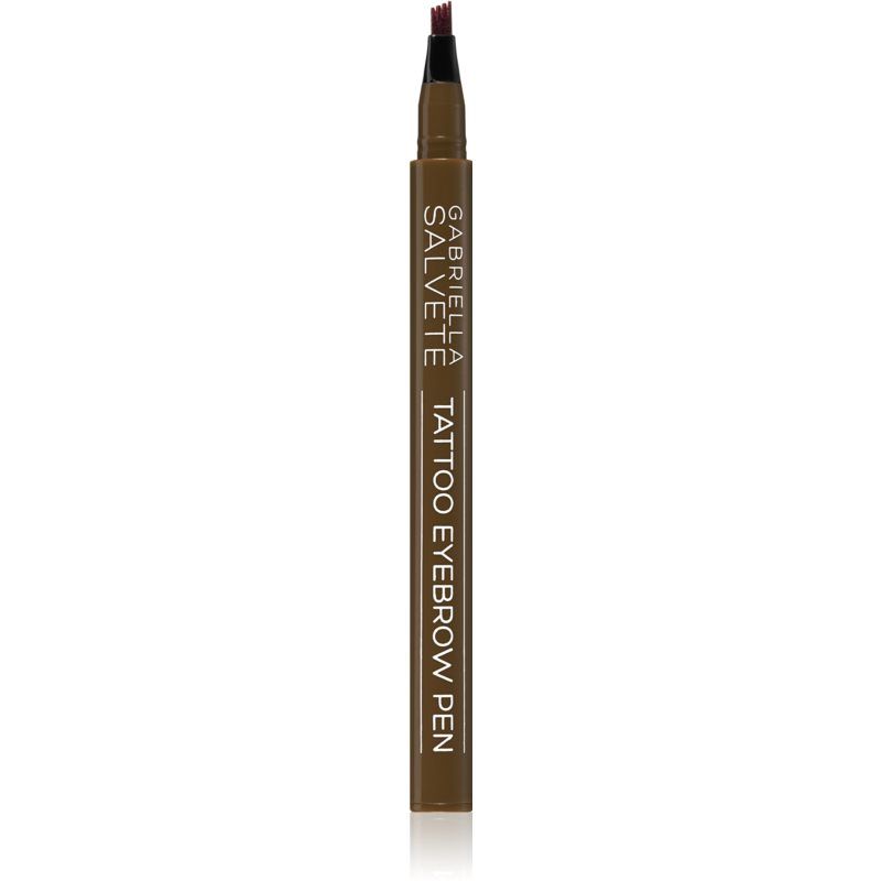 Gabriella Salvete Tattoo Eyebrow Pen kulmakynä Sävy 03 Dark Brown 0,28 g