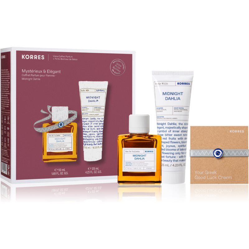 Korres Midnight Dahlia lahjasetti Naisille