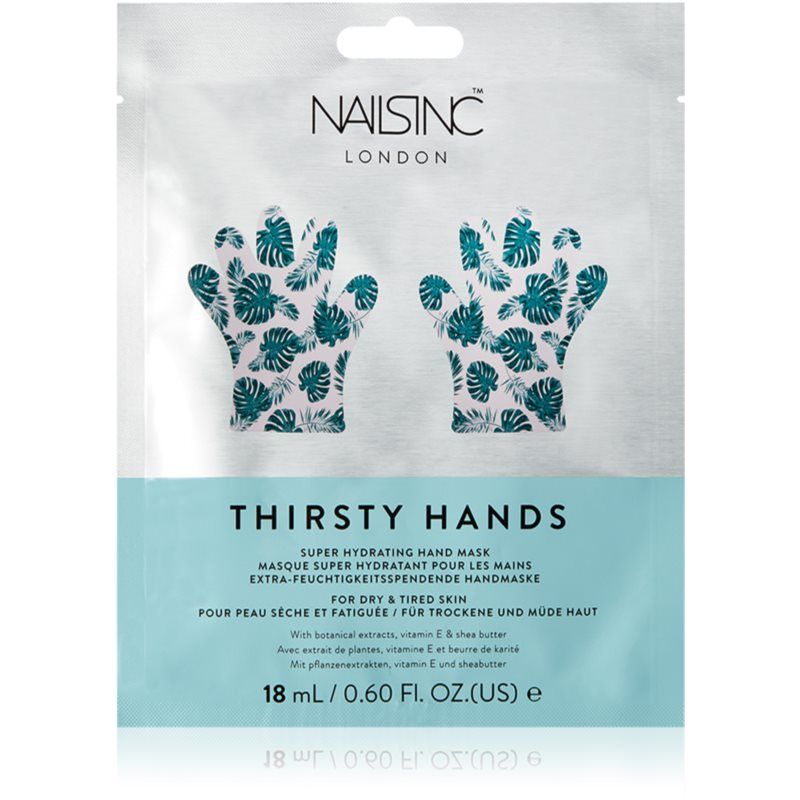 Nails Inc. Thirsty Hands Kosteuttava Käsinaamio 18 ml