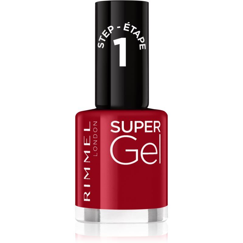 Rimmel Super Gel geelikynsilakka – UV/LED-lamppua ei tarvita Sävy 056 Sexy Santa 12 ml