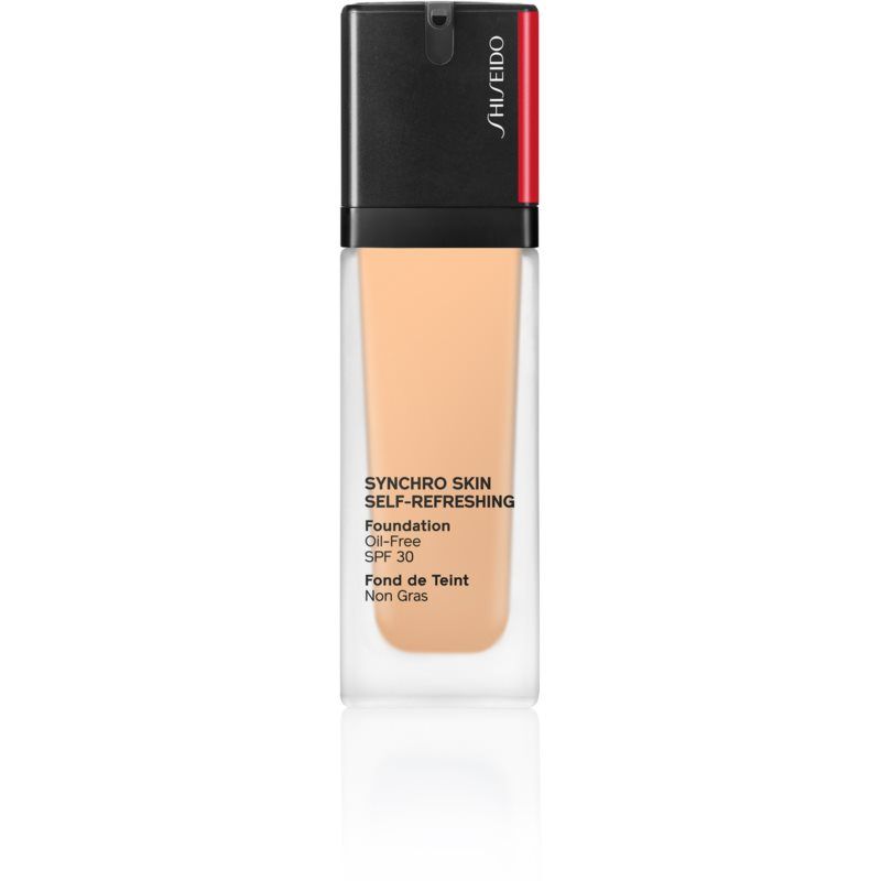 Shiseido Synchro Skin Self-Refreshing Foundation pitkäkestoinen meikkivoide SPF 30 Sävy 240 Quartz 30 ml