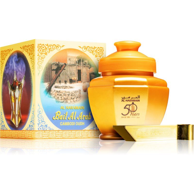 Al Haramain Bait Al Arab Cambodi Oudh olibaanihartsi 100 g